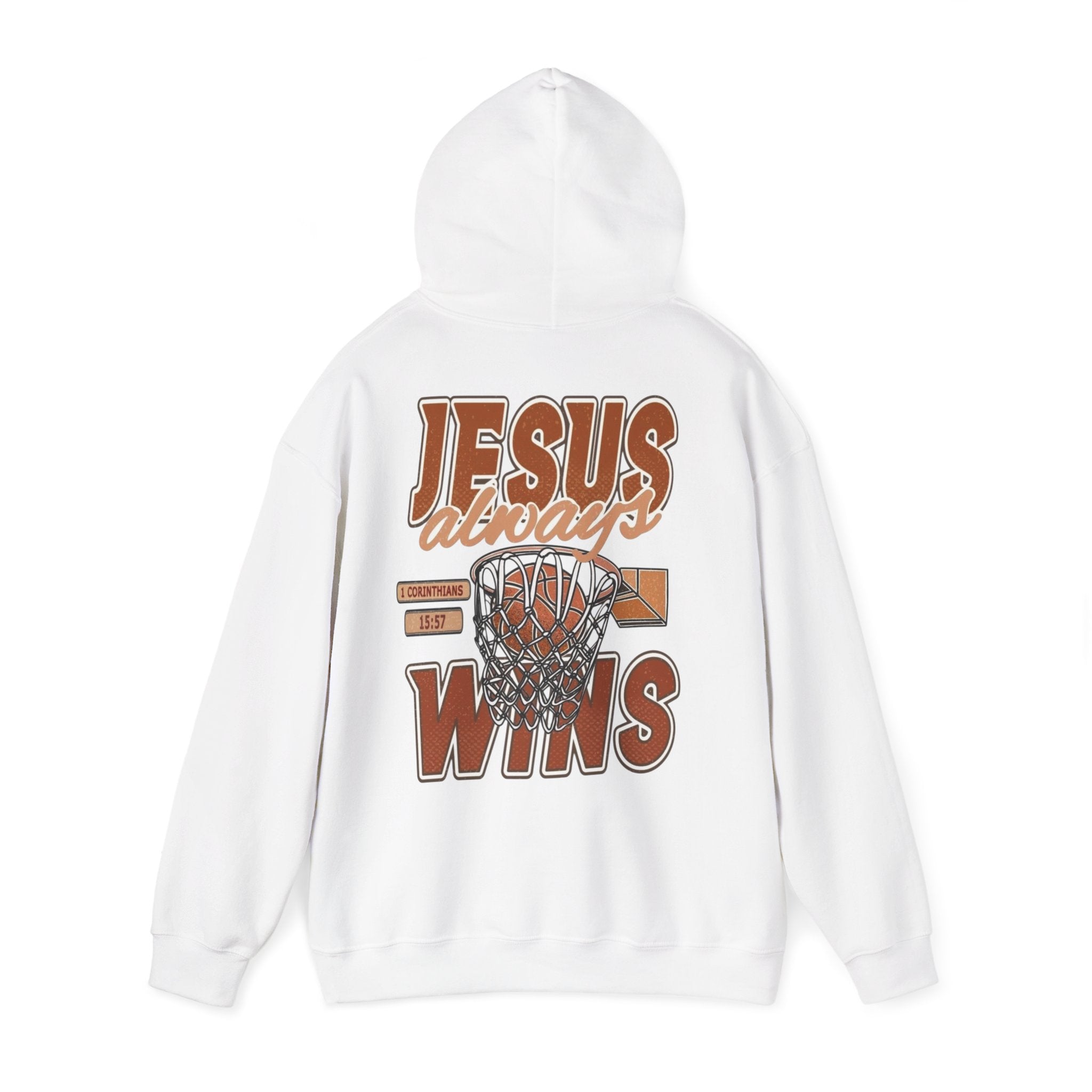 "Jesus Always Wins" Hoodie // 1 Corinthians 15:57