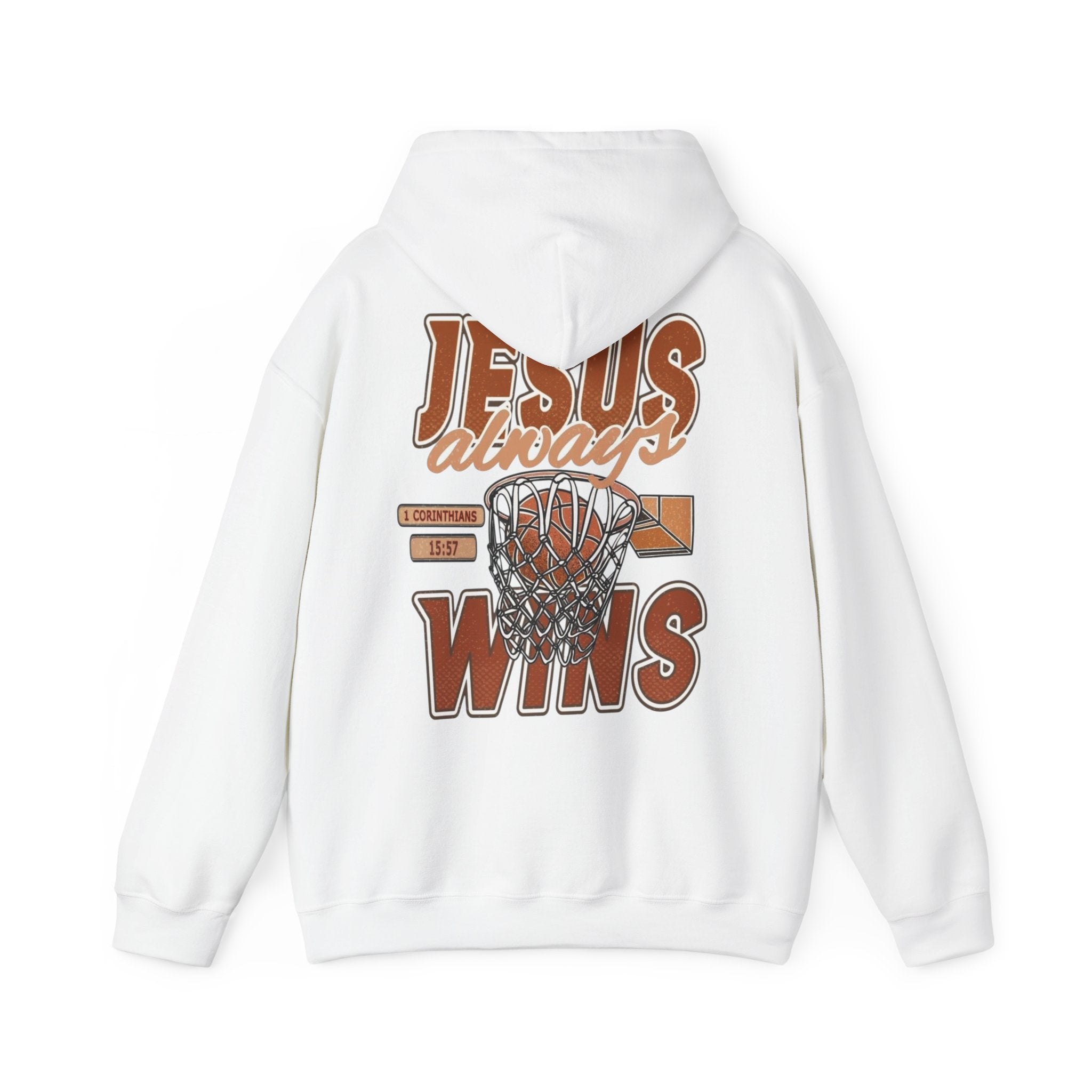 "Jesus Always Wins" Hoodie // 1 Corinthians 15:57